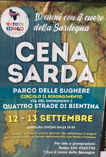 Cena Sarda Con il Cuore della Sardegna